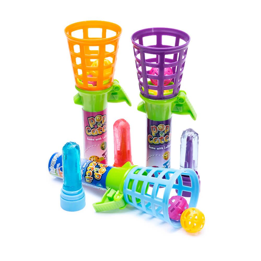 Баскетбольная корзина с Леденцом Pop & Catch Game with Lollipop 11гр