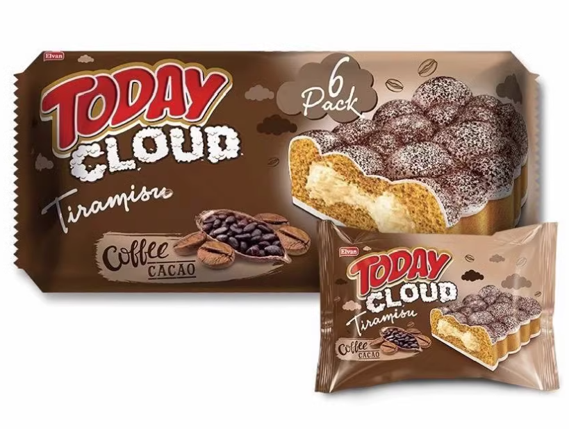 Тортик Cloud TODAY Coffee cacao 240 гр (24 шт в упак)
