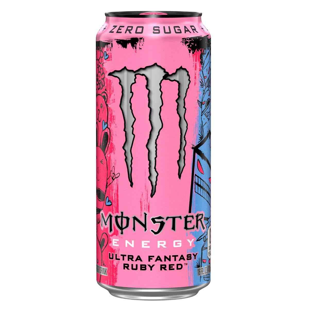 Энергетический напиток Monster Energy Ultra Fantasy Ruby Red, 500 мл