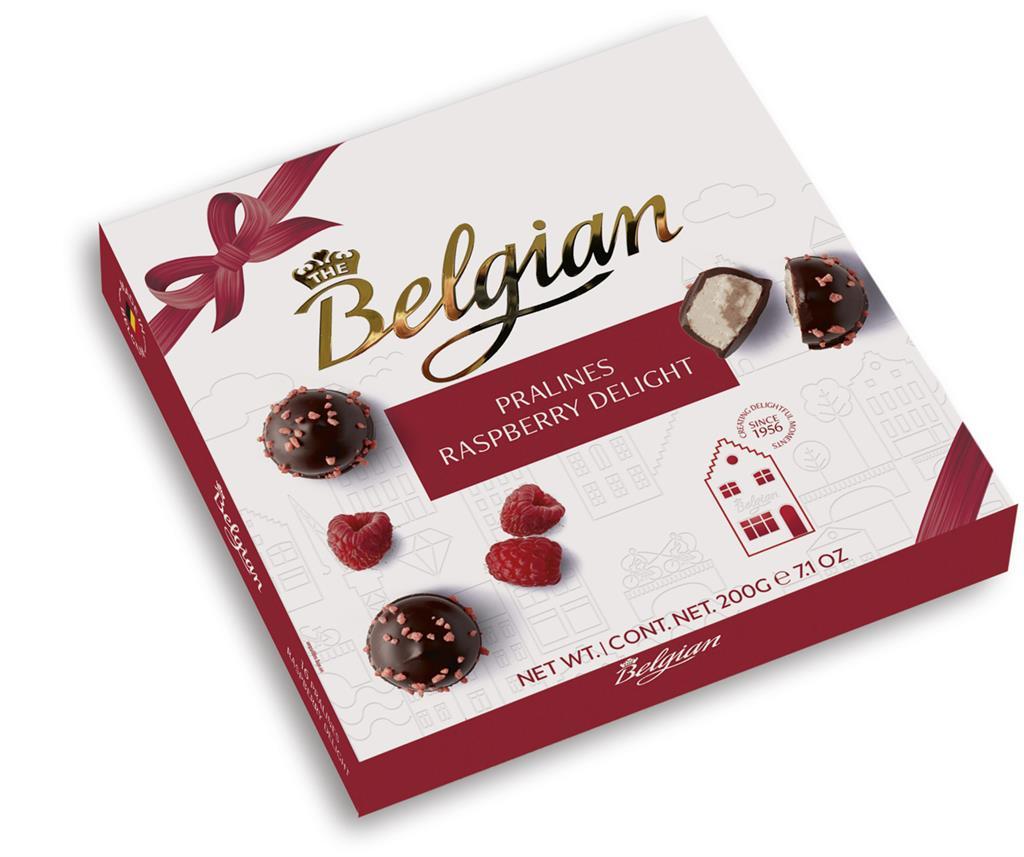 Конфеты Belgian с малиной 200 гр.