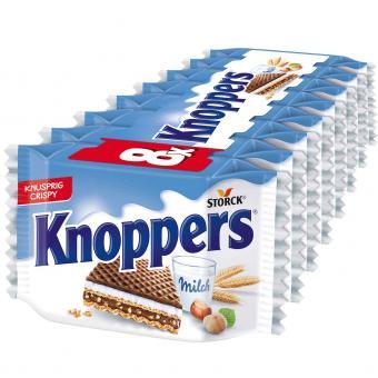 Вафли knoppers с лесным орехом 25 гр (24шт-упак)