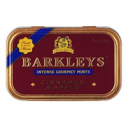 Леденцы Barkleys Mints Cinnamon & Apple (Барклис Корица и Яблоко) 50 г Нидерланды