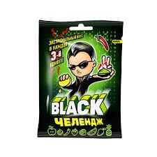 Жевательные конфеты Канди Black челендж 15г Китай