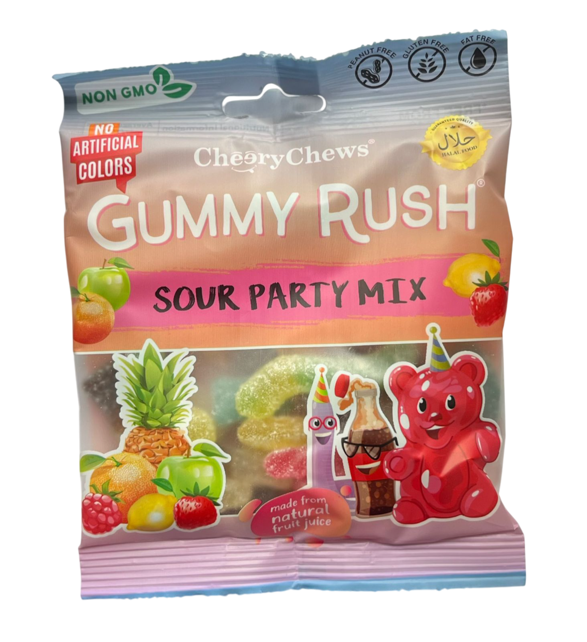 Жев.мармелад Sour Party Mix 90 гр / Gummy Rush