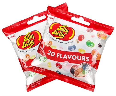 JELLY BELLY 20 вкусов flavours 70гр (12шт-упак)