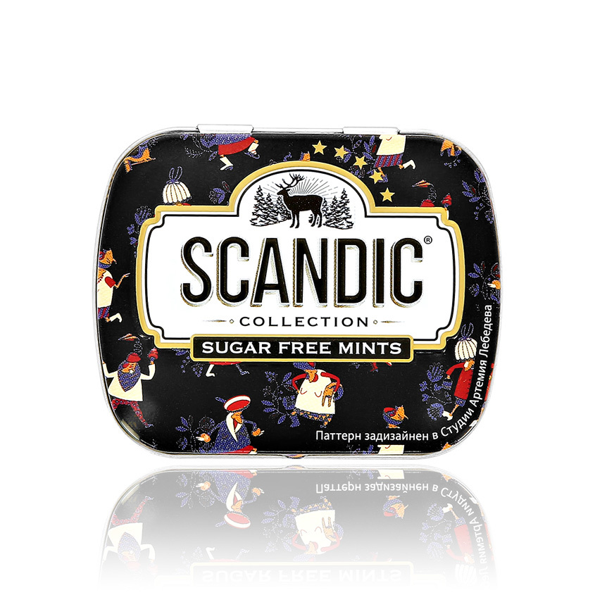 Конфеты Scandic Strawberry Mix by Артемий Лебедев  14гр