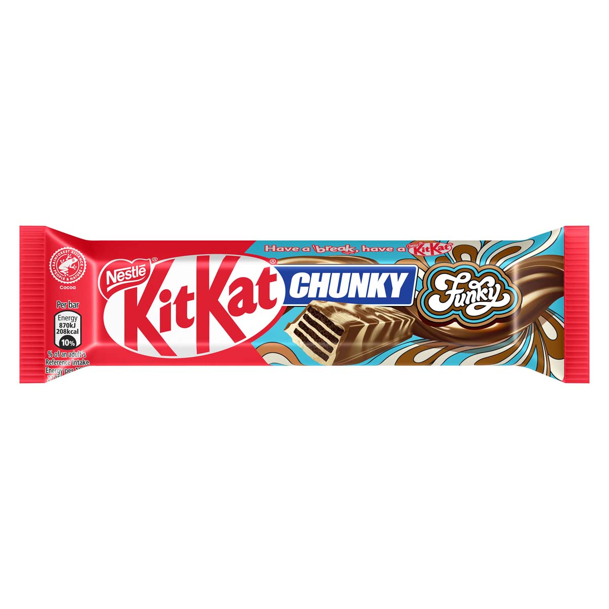 Шоколадный батончик KitKat Limited Chunky Funky, 40 г