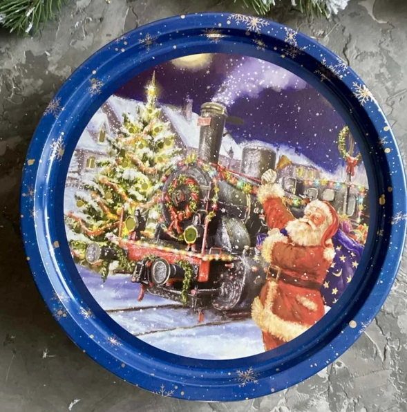 Датское печенье в жестяной коробке Vintage Christmas 340 г