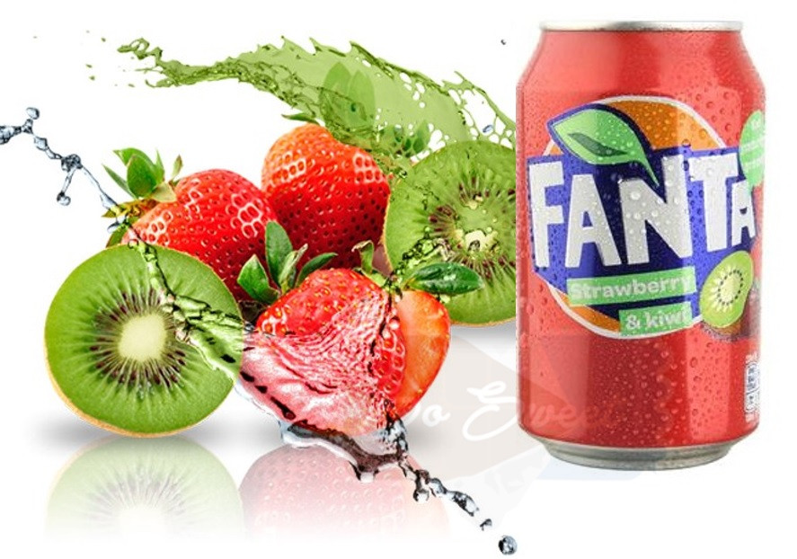 Fanta Strawberry & Kiwi 330ml ГЕРМАНИЯ /24шт-упак/
