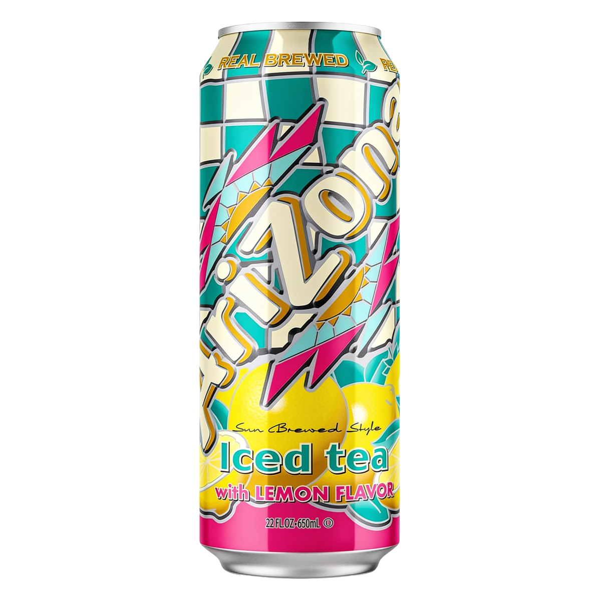 Безалкогольный негазированный напиток Arizona Iced Tea with Lemon Flavor со вкусом лимона 650 мл