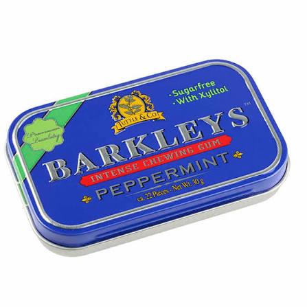 Жевательная резинка Barkleys Peppermint Intense (Пепперминт) 30 г Нидерланды ж/б