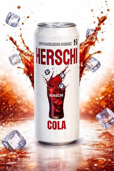 Напиток б/а газ. HERSCHI Cola со вкусом Колы 450 мл Россия ж/б