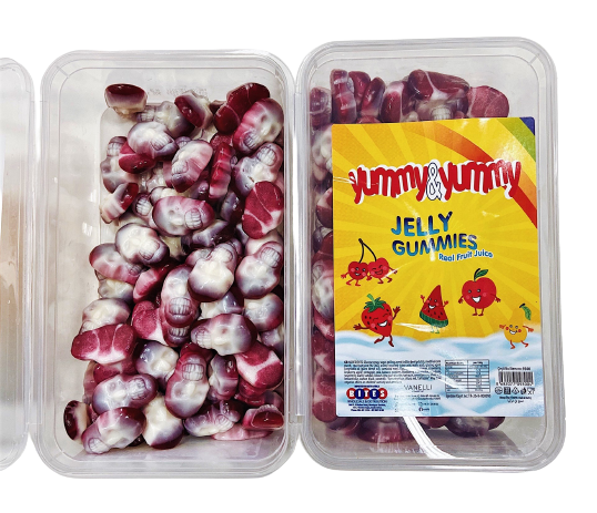 Жев. мармелад Черепа Yummy&Yummy SKULL Jelly 0.9 кг