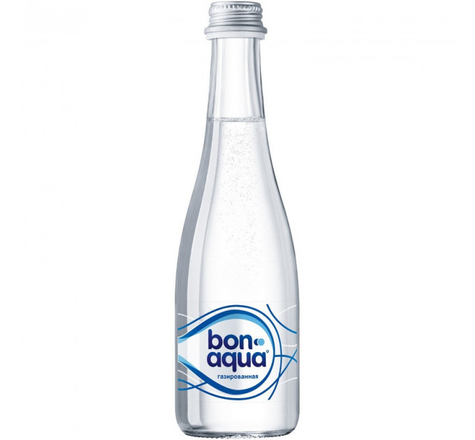 Негазированная вода BonAqua 330 ml / стекло / KZ / (24 шт в упаковке)