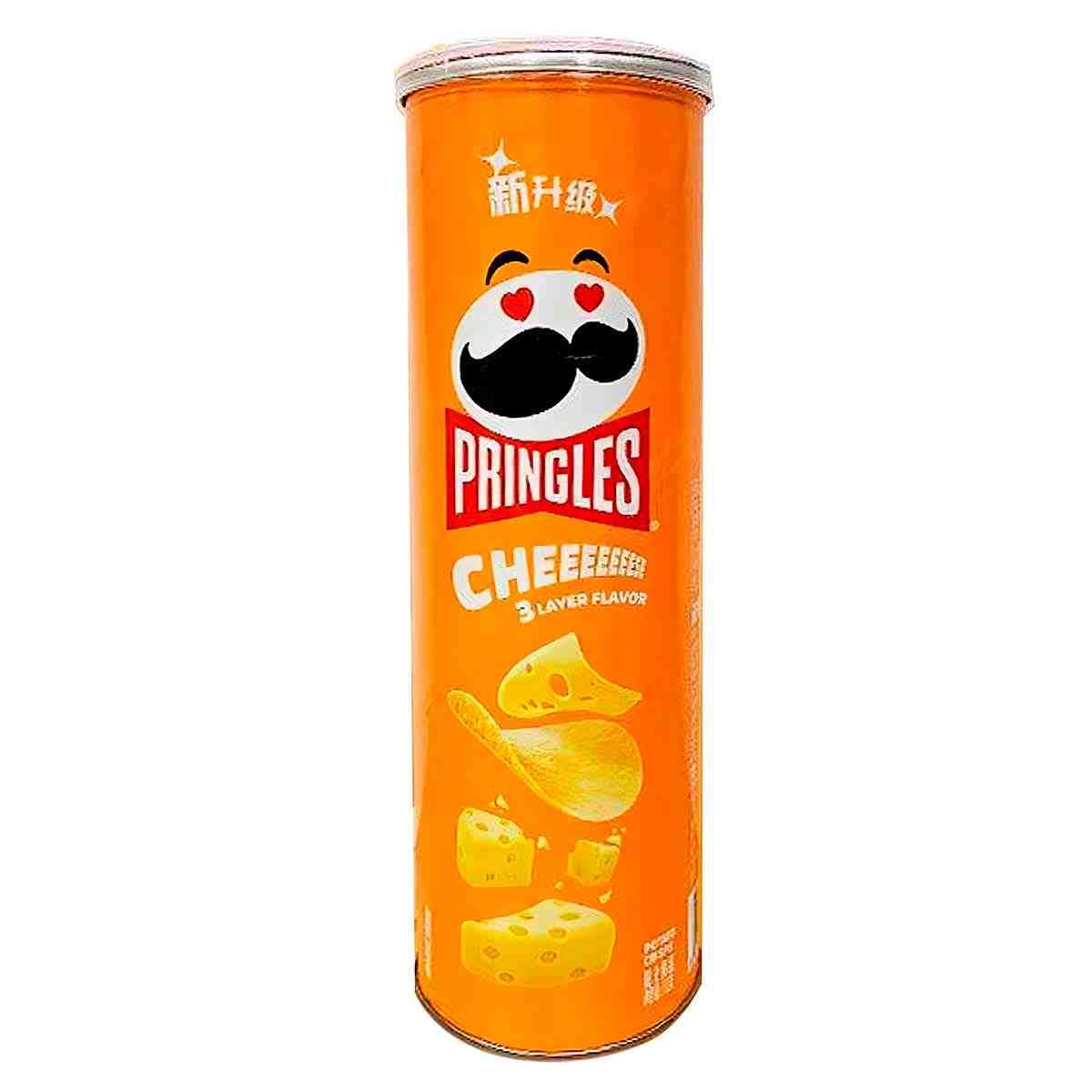 Картофельные чипсы Pringles Cheesy Cheese со вкусом сыра, 110 г
