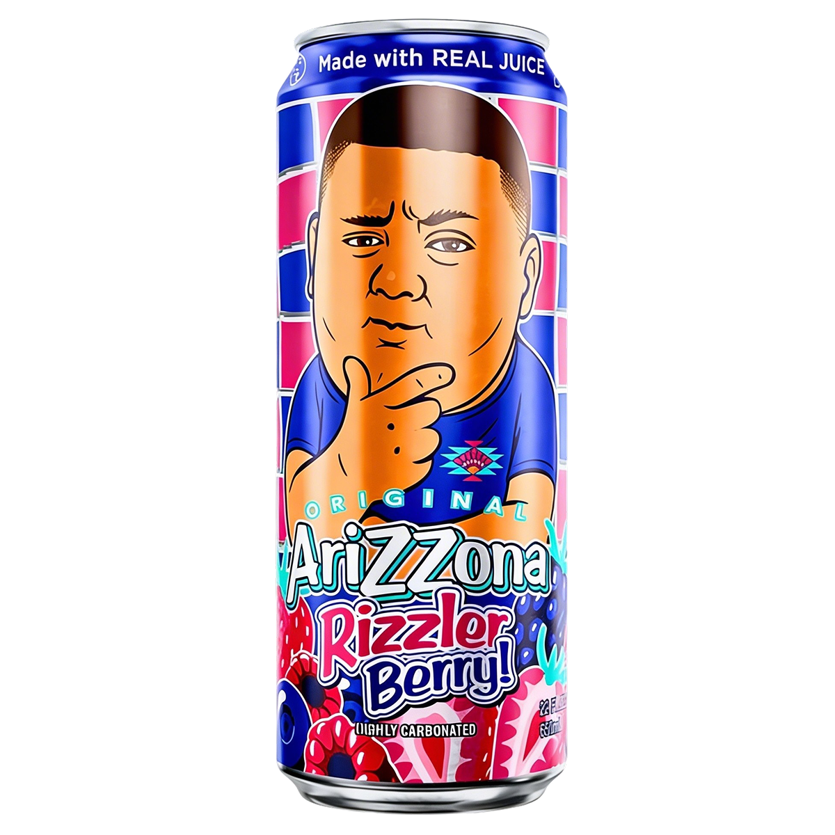 Напиток Arizona Rizzle Berry, со вкусом ягод, 650 мл