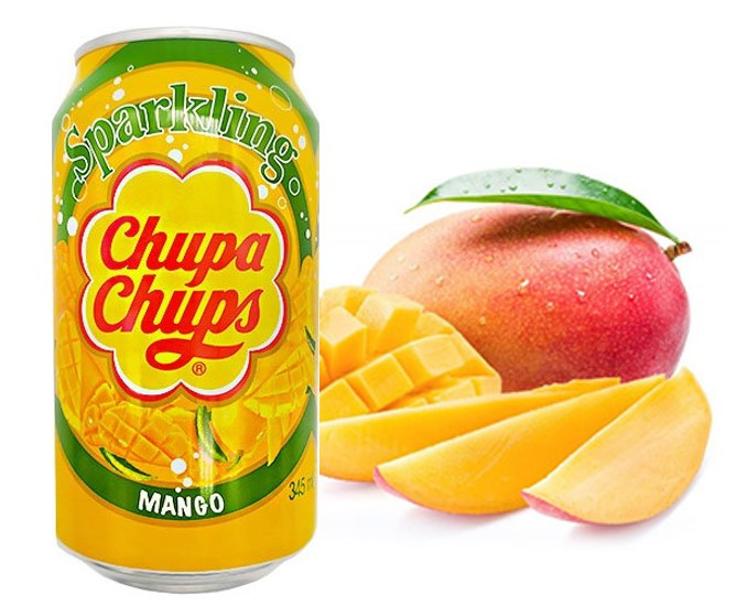 Напиток МАНГО Chupa Chups MANGO   345ml Корея (24шт-упак)