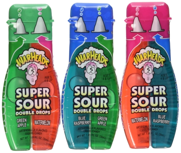 Жидкая конфета Warheads Super Sour Double Drops 30мл 1