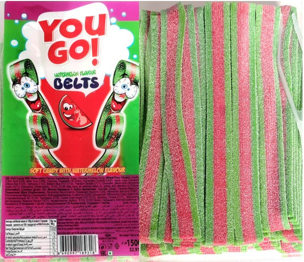 You GO язычки АРБУЗ watermelon (кислые) 1,5кг
