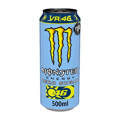 Энергетический напиток б/а газ. Monster VR46 zero sugar 500 мл Ирландия