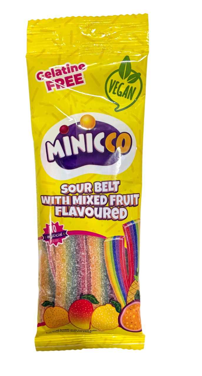 Жев.мармелад Sour Belt Rainbow 70 гр / Minicco
