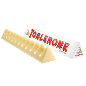 Шоколад Белый Toblerone С Медово-Миндальной Нугой 100г Швейцария