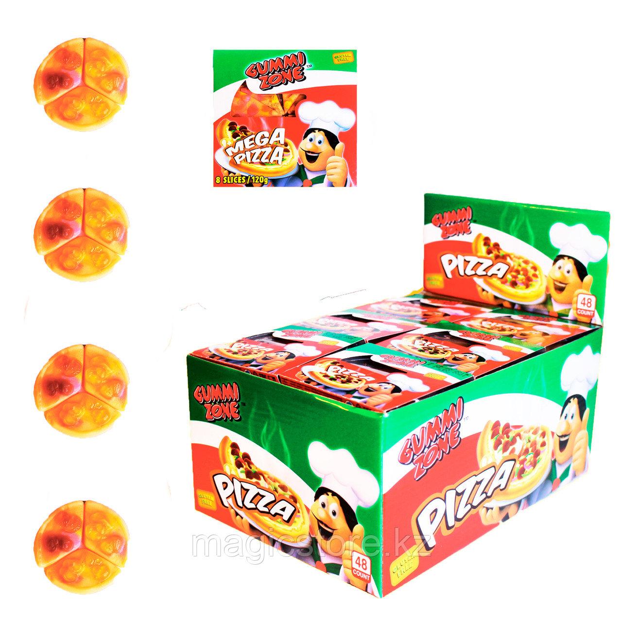 Мармелад Пицца Pizza 3 куска 15гр (48шт - упак)  / GUMMI ZONE/