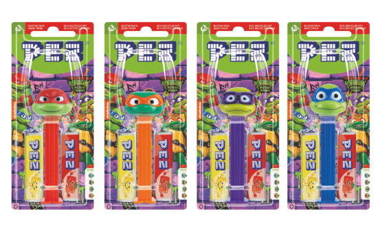 PEZ Игрушка Черепашки Ниндзя 17 гр /Венгрия/