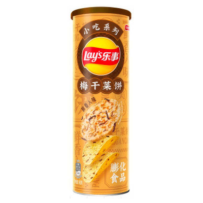 Чипсы LAY'S со вкусом овощный Панкейков 90гр (24шт в упак) КИТАЙ