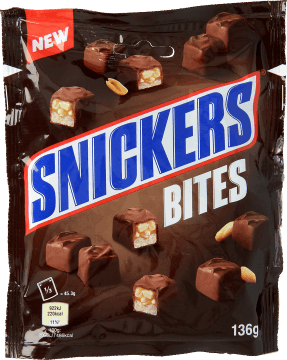 Шоколадные конфеты Snickers Bites