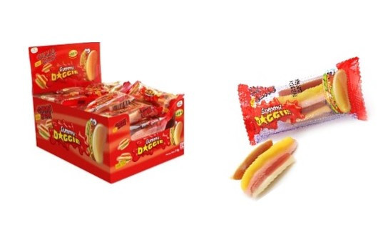Gummy Хот дог HOT DOG 7гр (60шт-упак) 0