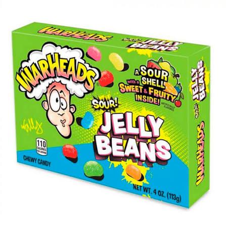 Жев.конфеты Warheads Sour Jelly Beans   113гр