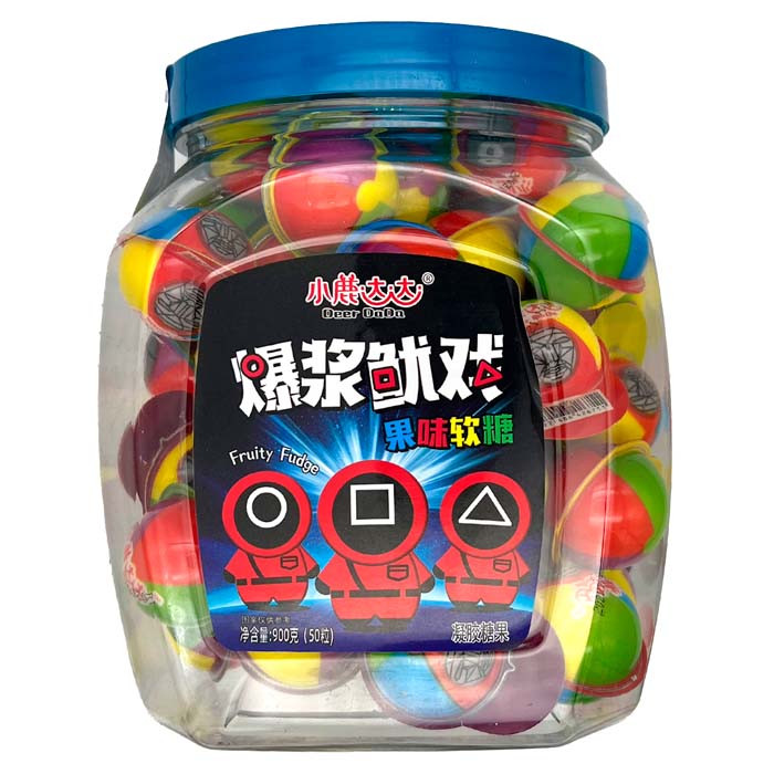 Жев.мармелад Deer DaDa Fruity Fudge (Игра в Кальмара) 18 гр   (50 шт в упаковке) /КИТАЙ/