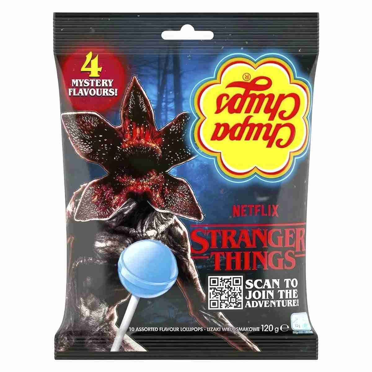 Леденцы Chupa Chups Stranger Things, 120 г
