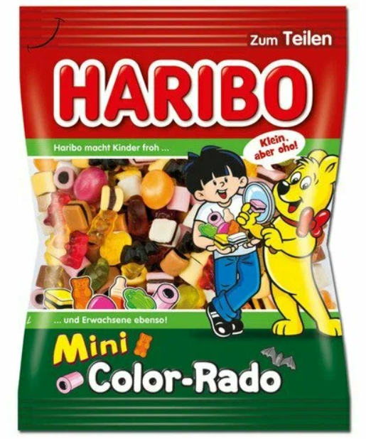 Мармелад Haribo Mini Color-Rado 160 гр /Германия/ (38 шт в упак)
