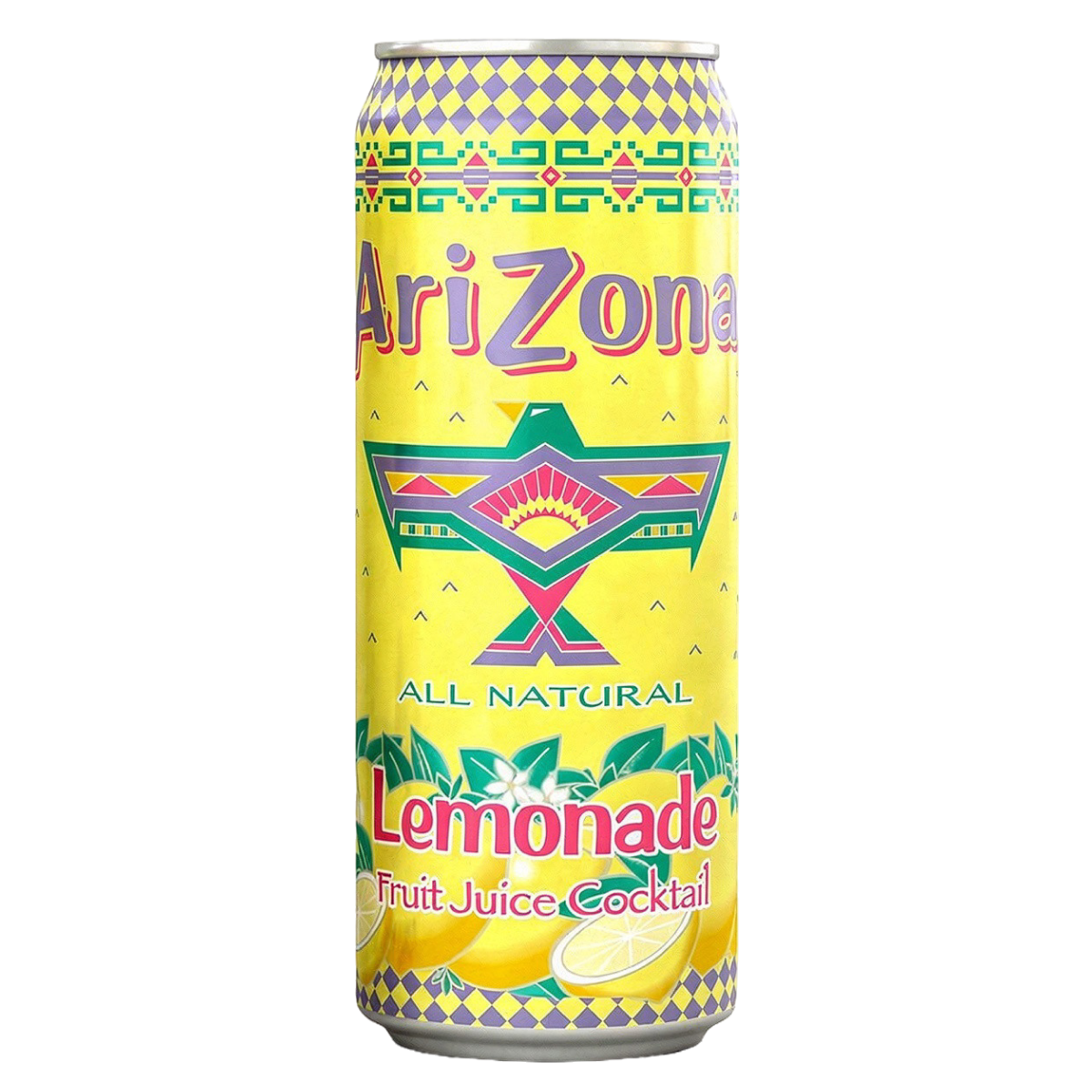 Безалкогольный негазированный напиток Arizona Lemonade Fruit Juice Cocktail со вкусом лимонада, 650