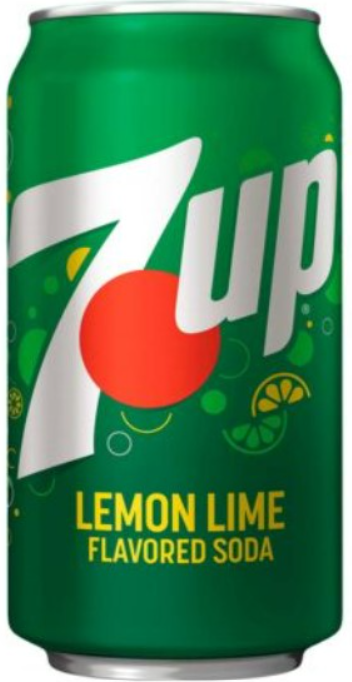 Газированный напиток 7UP Lemon Lime со вкусом лимона и лайма, 355 мл