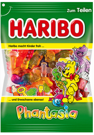 Мармелад Haribo Phantasia Фантазия 200гр /Германия/