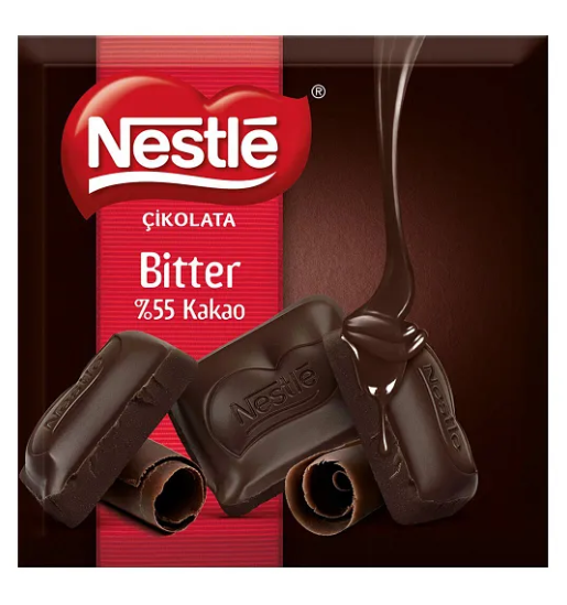 Шоколад NESTLE Bitter какао 55%  60 гр (6 шт в уп)