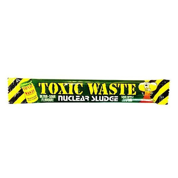 Жев.конфета "TOXIC" зеленая -яблоко 20грх50шт /TOXIC WASTE/Пакистан