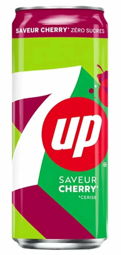 Газированный напиток 7UP Cherry 330 ml (24шт - упак)