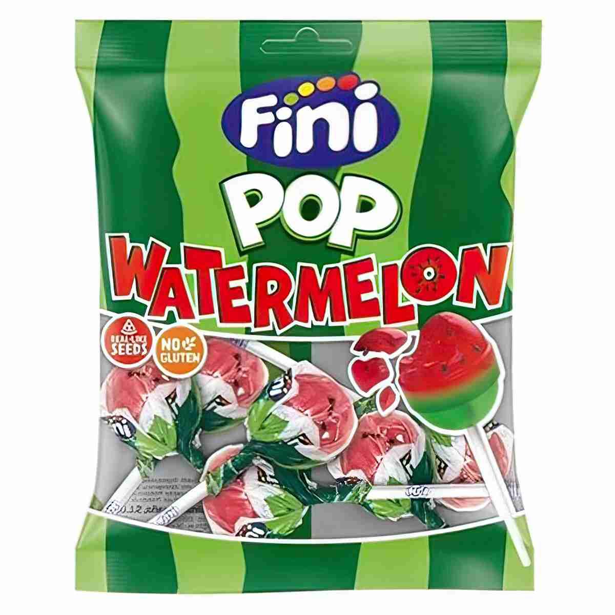 Карамель леденцовая "Арбуз" FINI POP 80гр /FINI Испания/