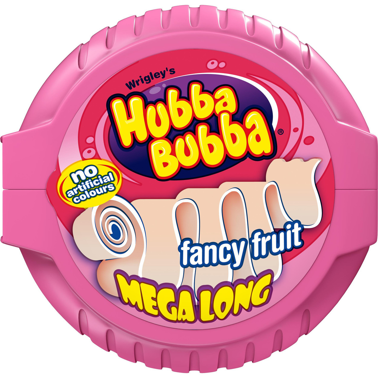 Жевательная резинка в рулетке Хубба-Бубба hubba bubba fancy fruit (розовая) 56 гр