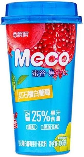 Фруктовый чай Meco Со вкусом граната и винограда 400 мл Китай ПЭТ