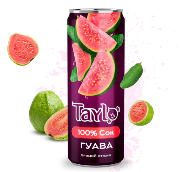 Сок Taylo Гуава 250 ml (24 шт в упак) / Вьетнам