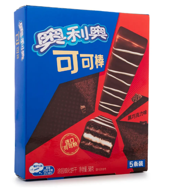 Oreo Вафельные палочки Тёмный шоколад 58 гр (30 шт в упак)
