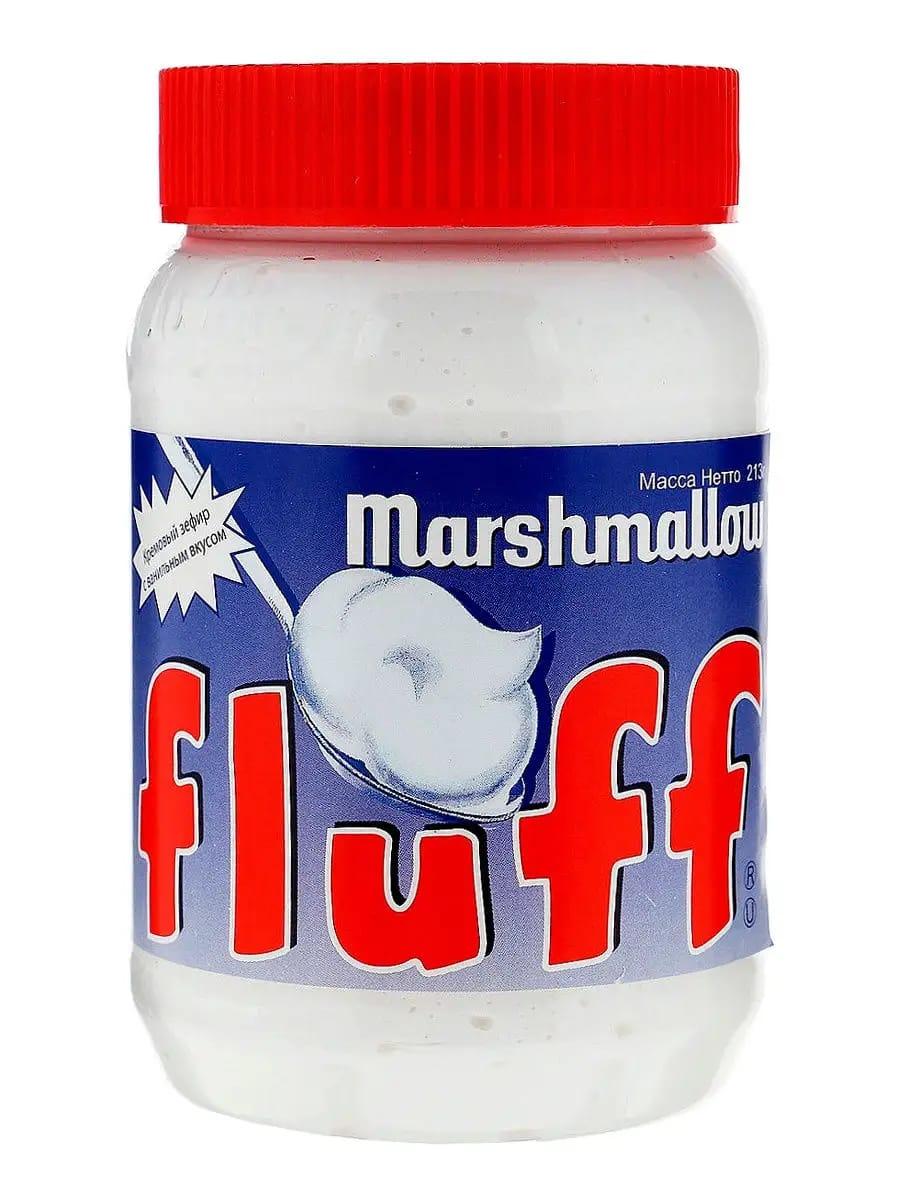 Зефир кремовый с ванильным вкусом - Marshmallow Fluff Vanilla, 454г