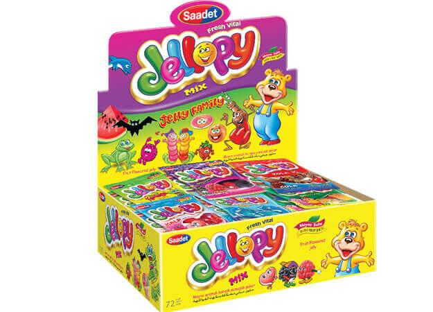 Jellopy мармелад в пакетиках MIX 15 гр (24шт - упак)