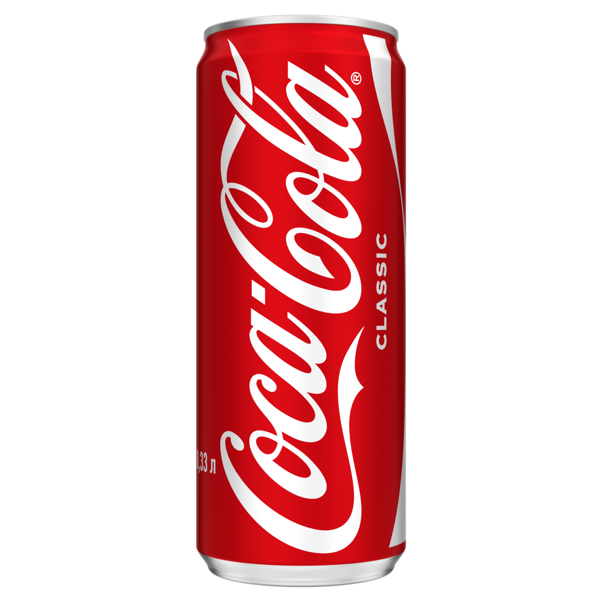Coca-Cola Original 330ml Европа (высокая банка)  (24 шт в упаковке)