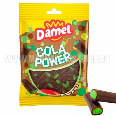 Мармелад жев. "Палочки кола короткие" 80гр х 12шт /DAMEL Испания/ ХАЛЯЛЬ 1